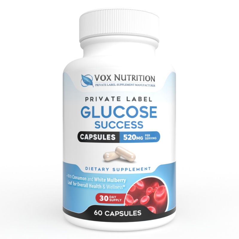 private label glucose success blood sugar vitamin supplements