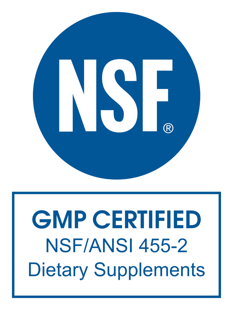 Vox Nutrition is NSF Certified for Dietary Supplements