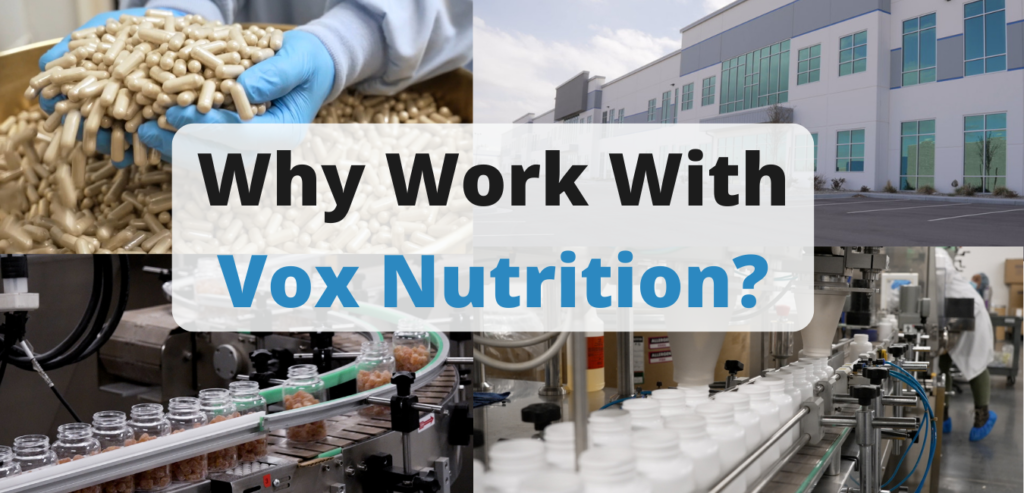 why work with vox nutrition
