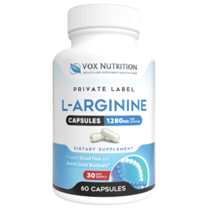 private label l-arginine sports nutrition vitamin supplement