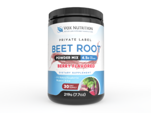 private label beet root powder power blend with natural raspberries, vitamin c and acai
